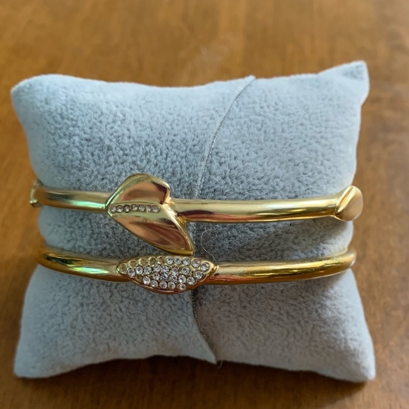 White House Black Market Abstract Butterfly Bracelets - Picture 3 of 8